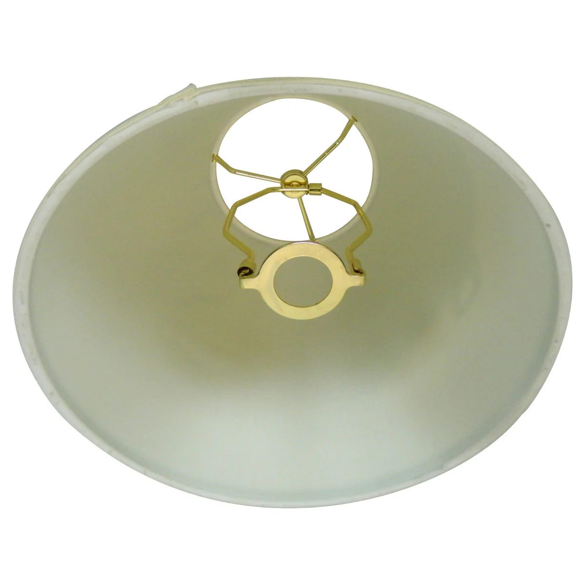 6x12x9 SLIP UNO FITTER Hard Back Empire Lamp Shade Light Oatmeal - Image 4