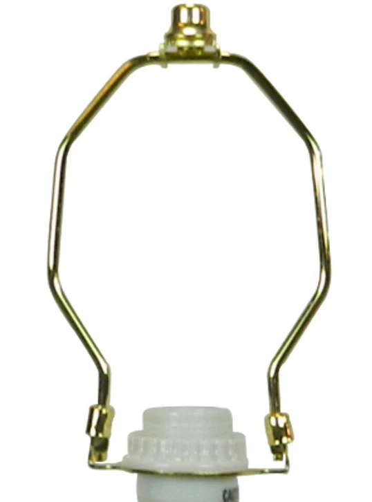 12"W x 10"H  SLIP UNO FITTER Egg Shell Shantung Bell Lampshade - Image 5