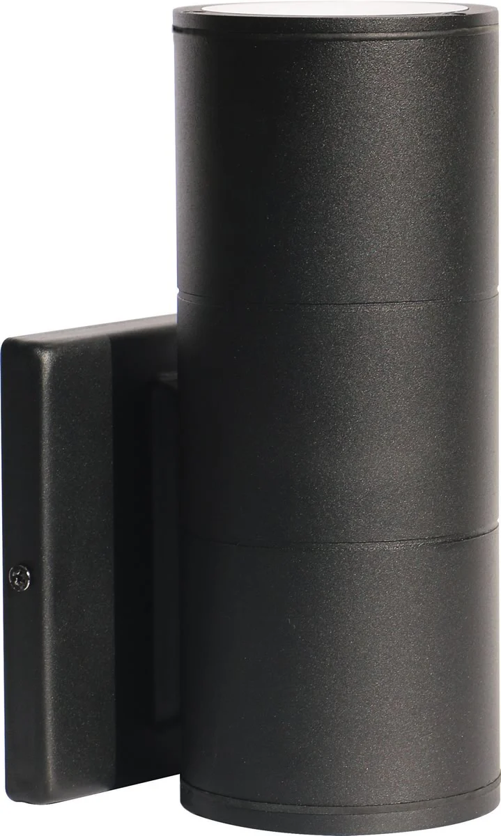8"H 1-Light LED Outdoor Black
