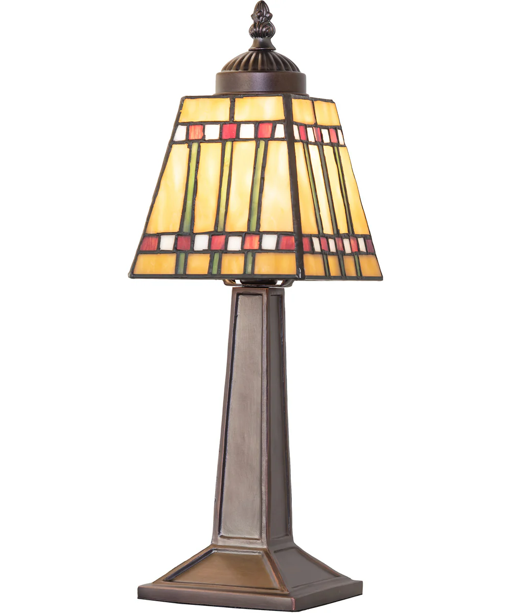 15" High Prairie Corn Mini Lamp