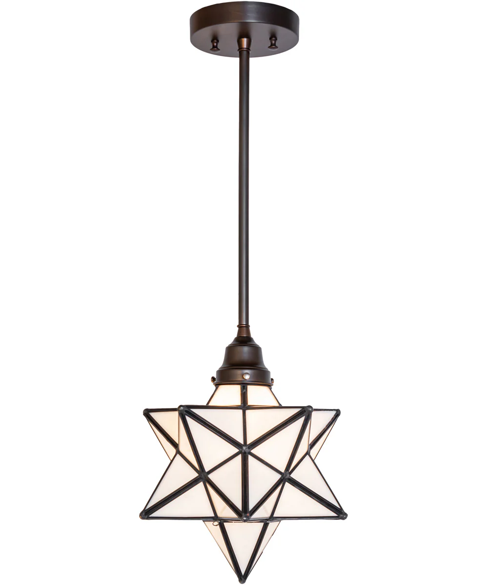 10" Wide Moravian Star Pendant - Image 4