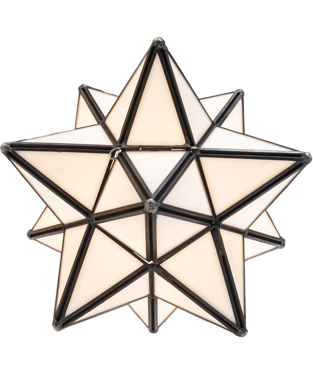 10" Wide Moravian Star Pendant - Image 6