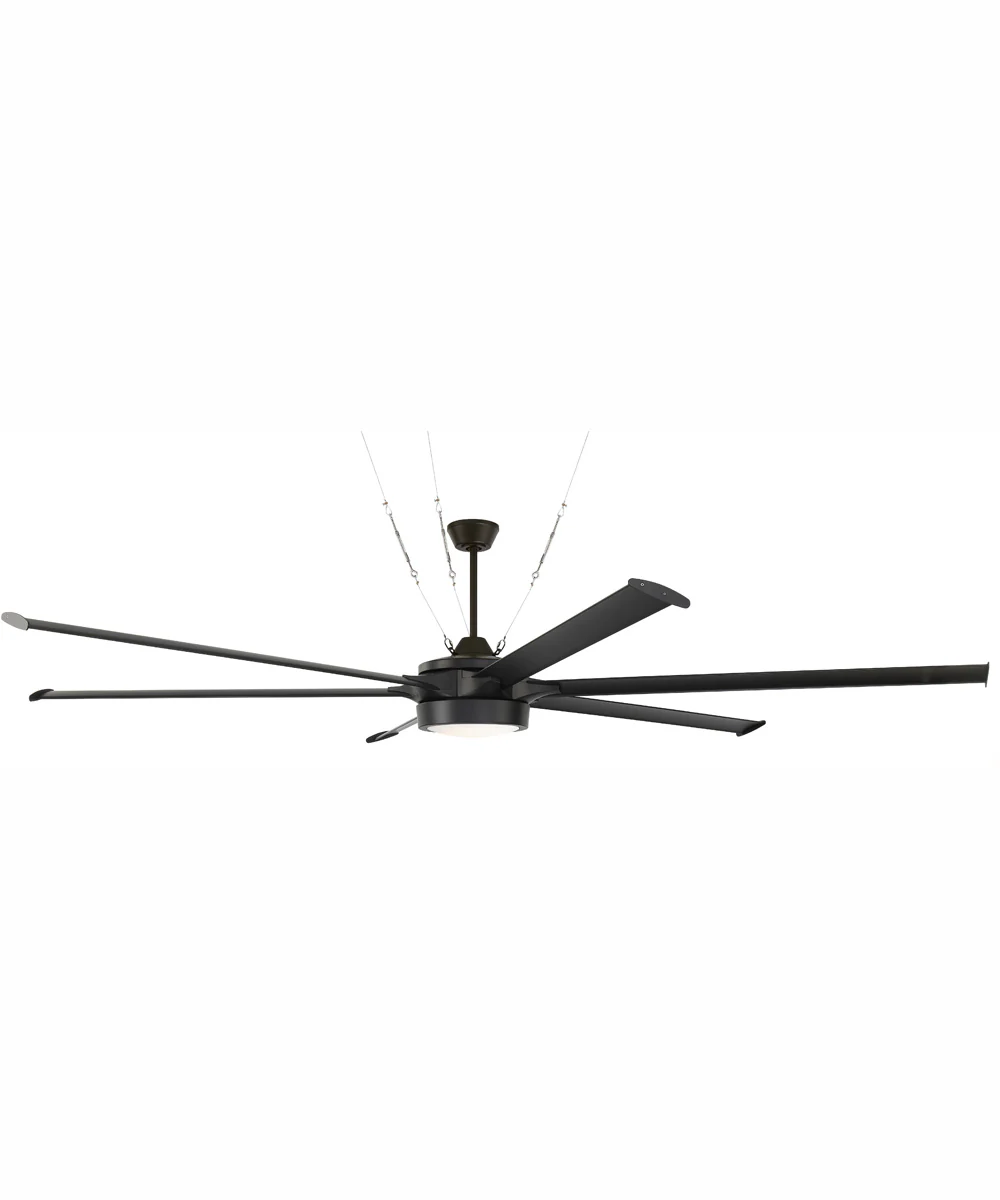114" Prost 1-Light Indoor/Outdoor Ceiling Fan Flat Black - Image 2