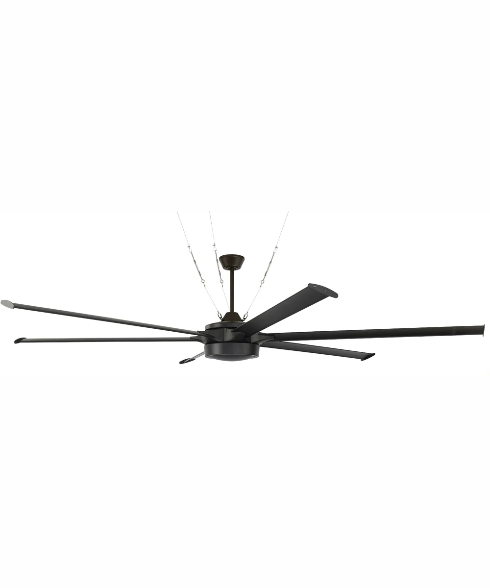 114" Prost 1-Light Indoor/Outdoor Ceiling Fan Flat Black - Image 3
