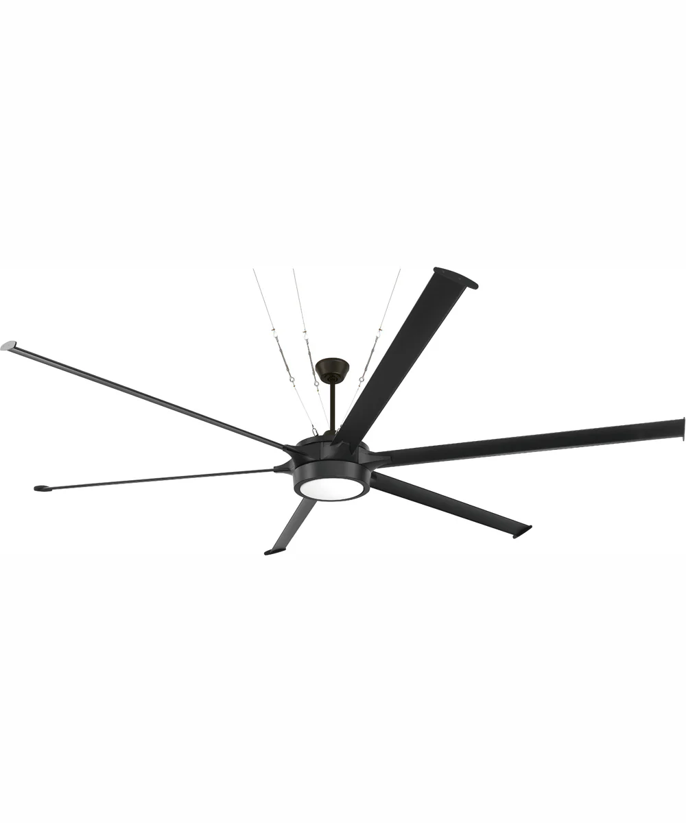 114" Prost 1-Light Indoor/Outdoor Ceiling Fan Flat Black - Image 4