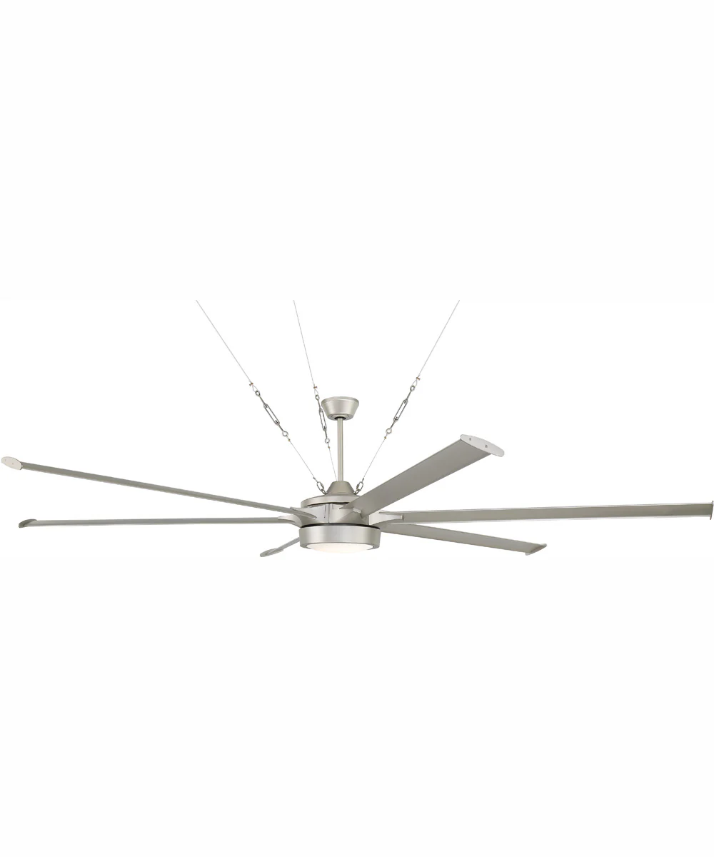 114" Prost 1-Light Indoor/Outdoor Ceiling Fan Painted Nickel - Image 2