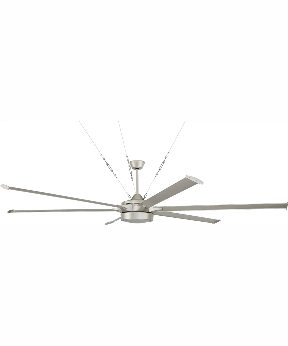 114" Prost 1-Light Indoor/Outdoor Ceiling Fan Painted Nickel - Image 3
