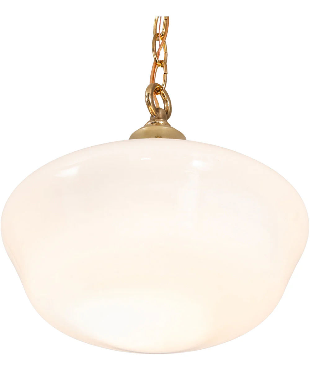 12" Wide Revival Schoolhouse Traditional Globe Pendant - Image 4