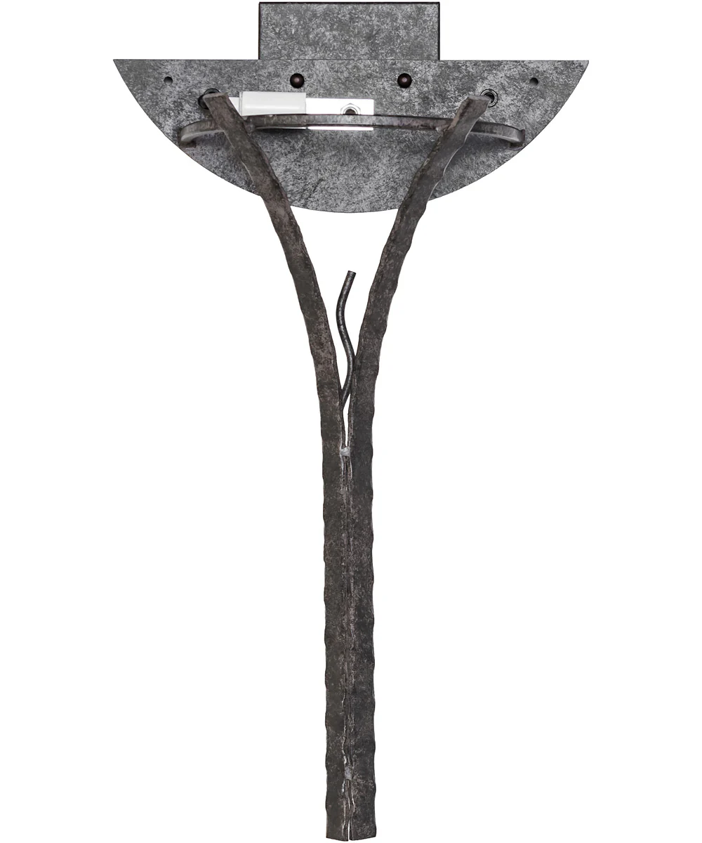 12" Wide Rustic Range Wall Sconce - Image 9