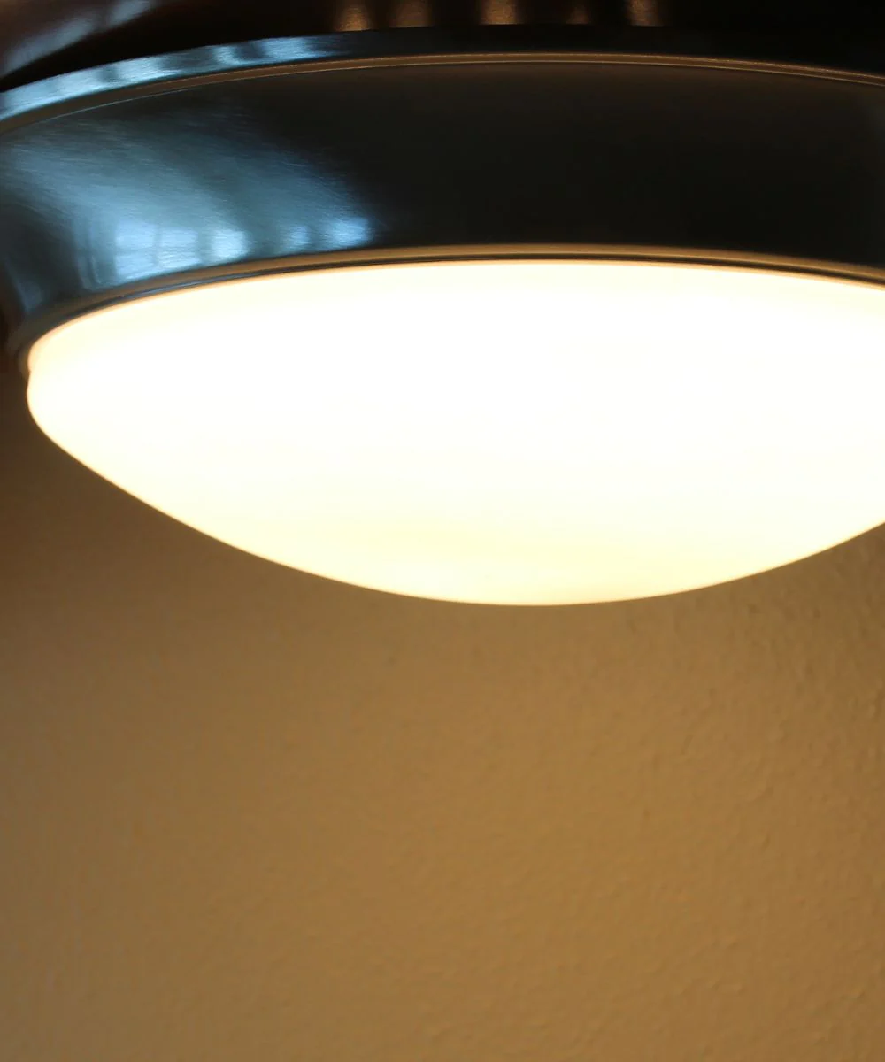 13"w 1-Light LED Flush Mount Ceiling Light Fixture Brushed Nickel Finish by RP Lighting - Image 5