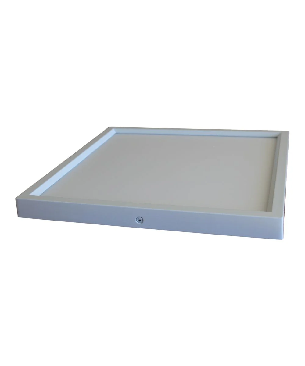 13"W 1-Light Square LED Flush Mount Light Fixture White Acrylic Finish - Image 6
