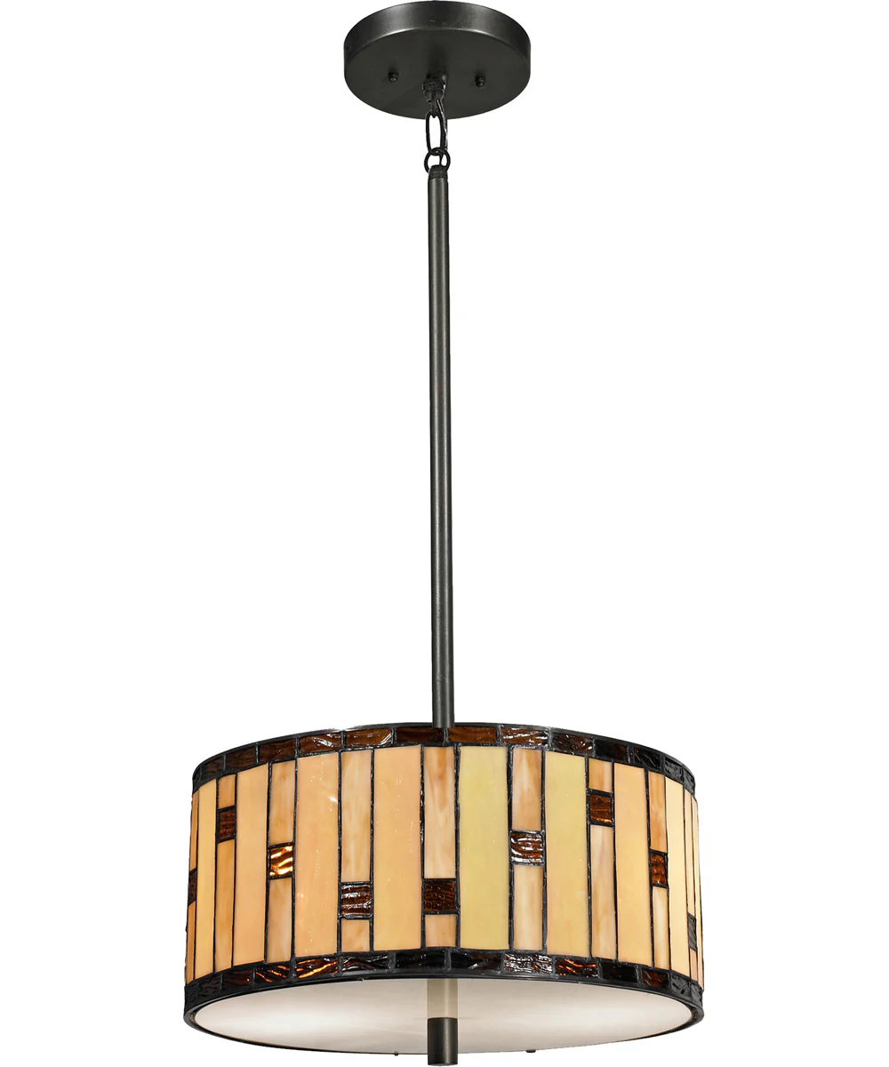 14 Inch W Mojave Tiffany Hanging Pendant