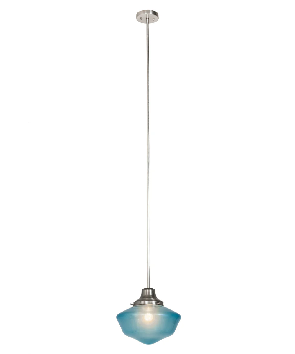 14" Revival Schoolhouse W/Traditional Globe Pendant - Image 7
