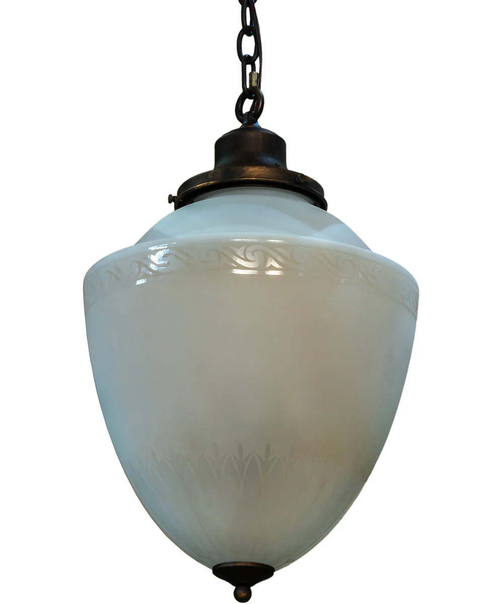 14" Wide Ovum Aquinum Pendant - Image 2