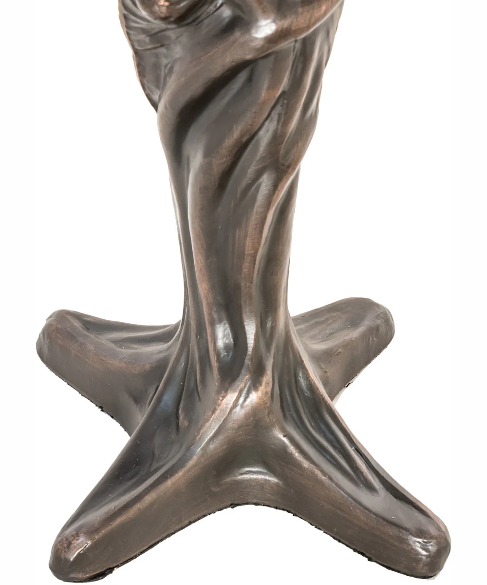 15" High Tiffany Fishscale Mini Lamp - Image 7