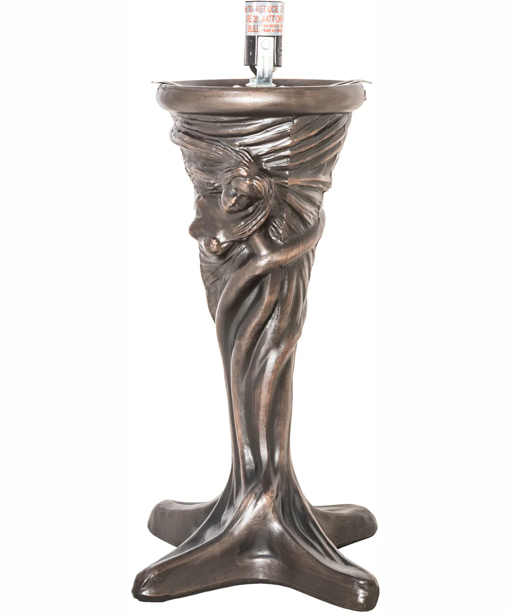15" High Tiffany Turning Leaf Mini Lamp - Image 6