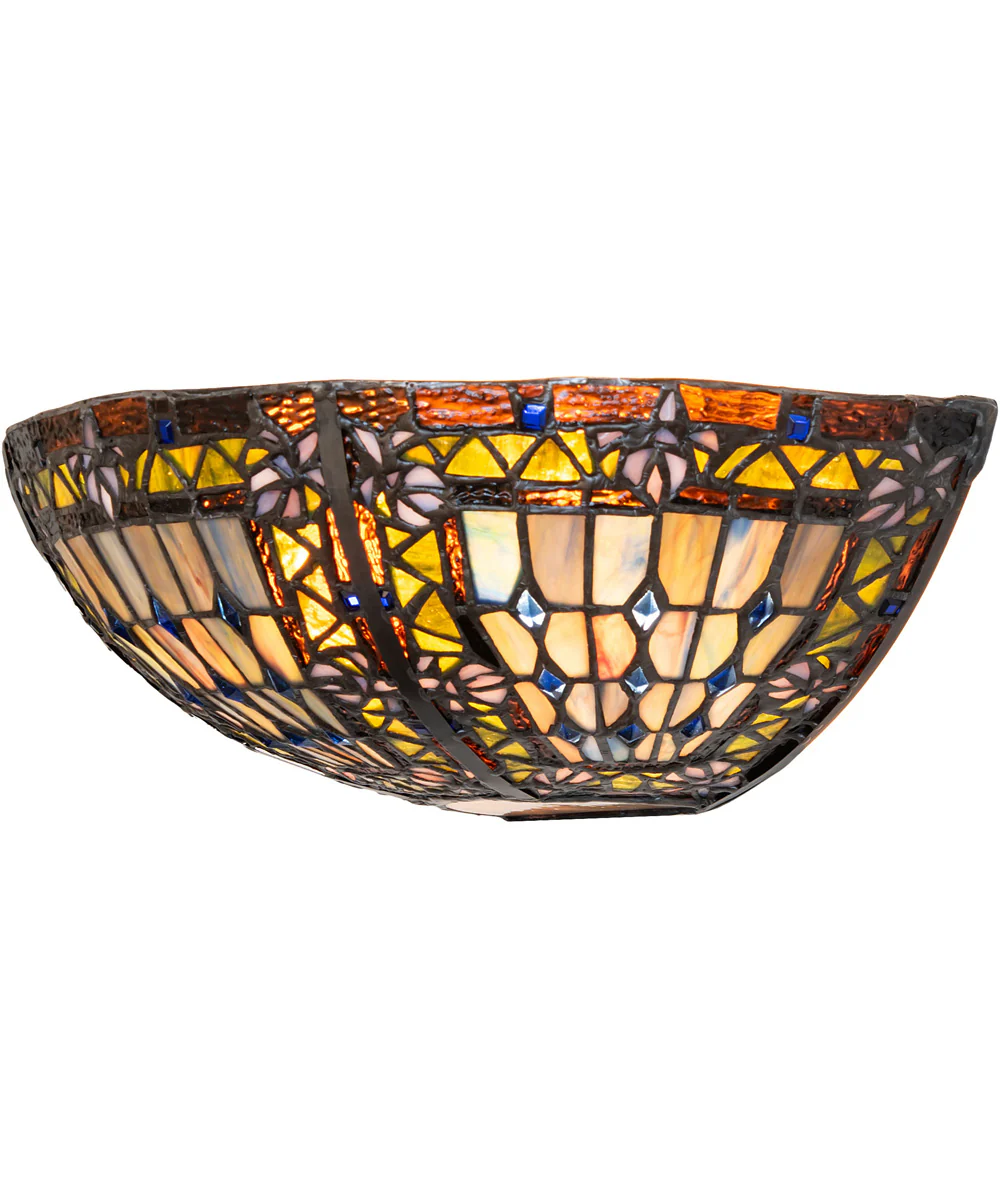 15" Wide Fleur-de-lis Wall Sconce - Image 6