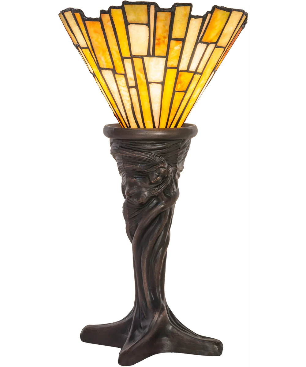 16" High DeLighta Jadestone Mini Lamp