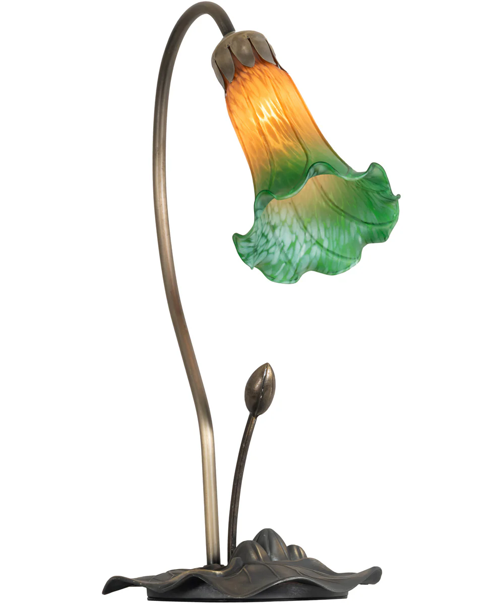 16" High Pond Lily Accent Lamp - Image 3