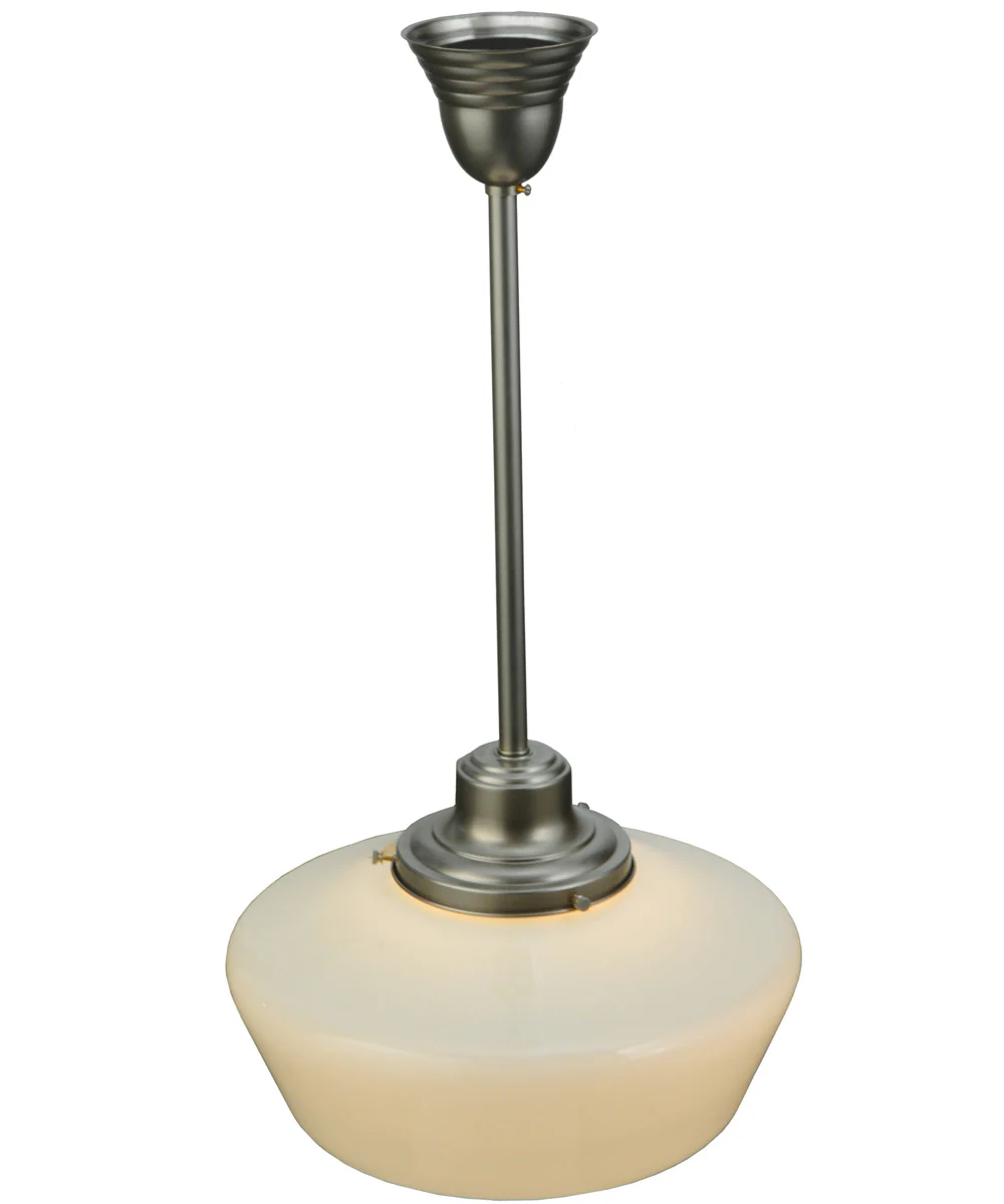 16" Revival Schoolhouse W/Traditional Globe Pendant - Image 4