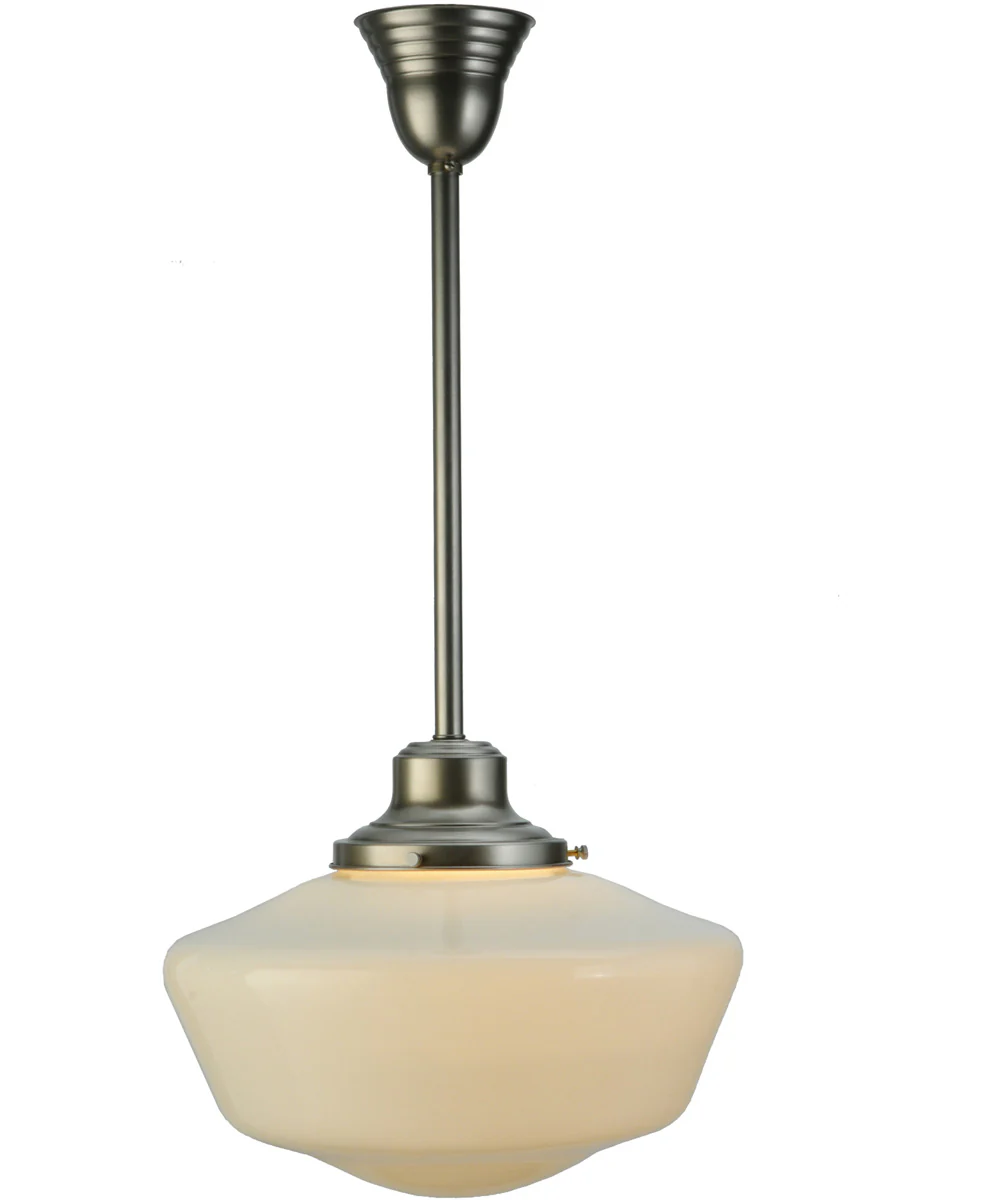 16" Revival Schoolhouse W/Traditional Globe Pendant - Image 5