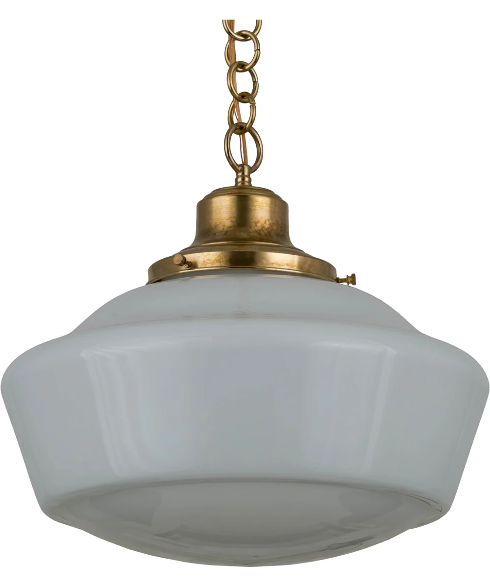 16" Revival Schoolhouse W/Traditional Globe Pendant - Image 2