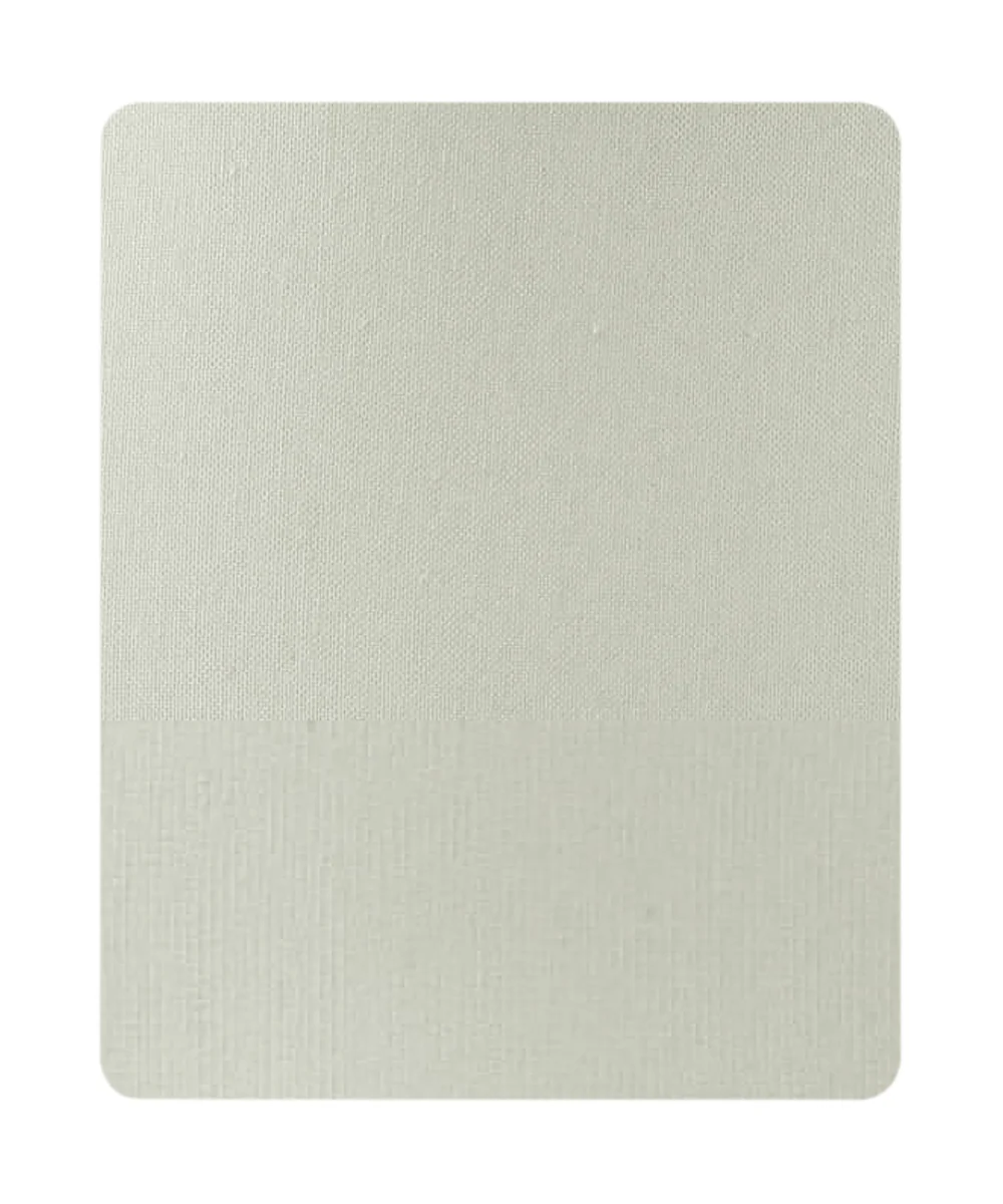 16x16x9 Hardback Shallow Drum Lampshade Light Oatmeal Linen Fabric - Image 4