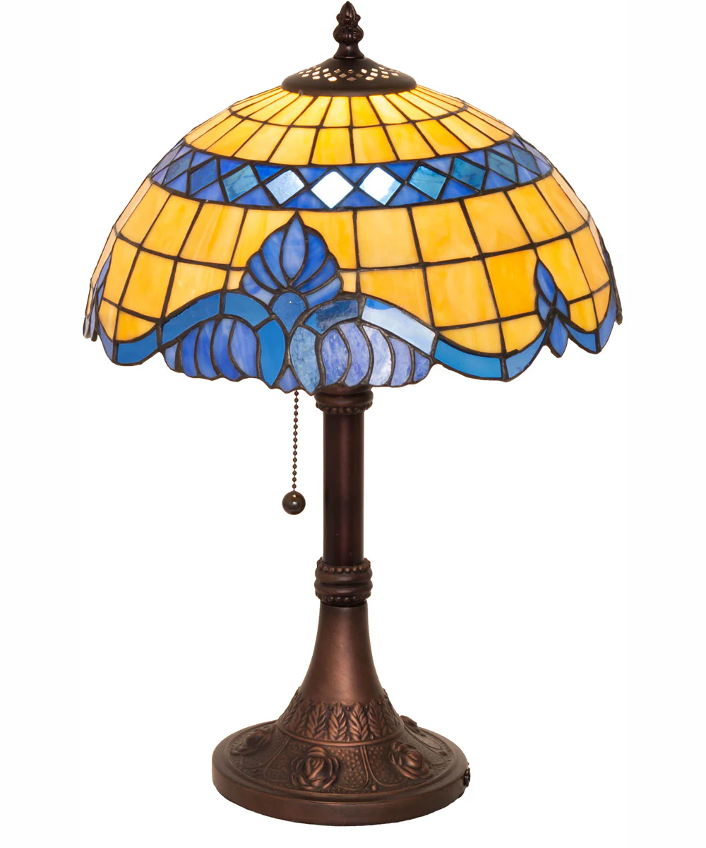 17" High Baroque Accent Lamp - Image 2