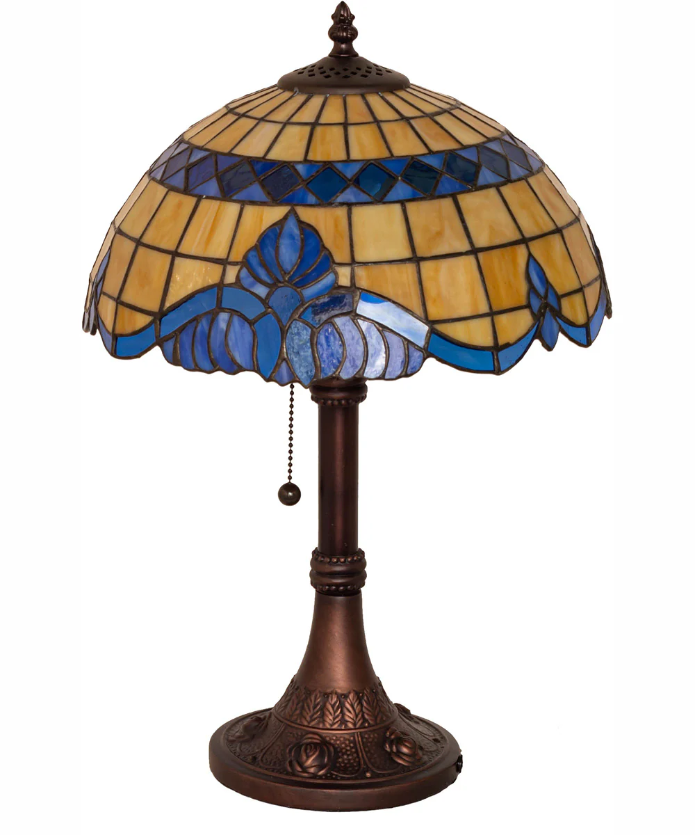 17" High Baroque Accent Lamp - Image 3