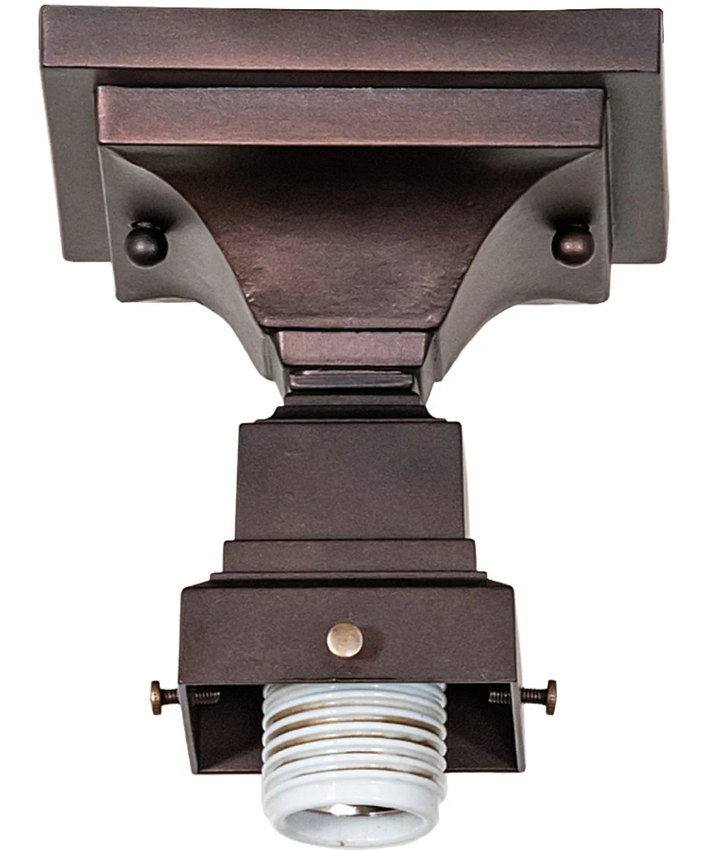 17" Square Prairie Straw Flushmount - Image 7