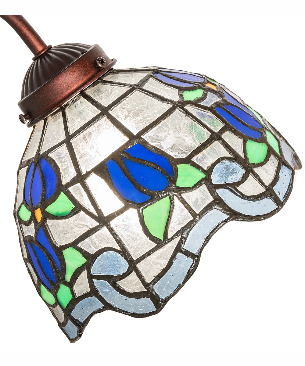 18" High Roseborder Desk Lamp - Image 6