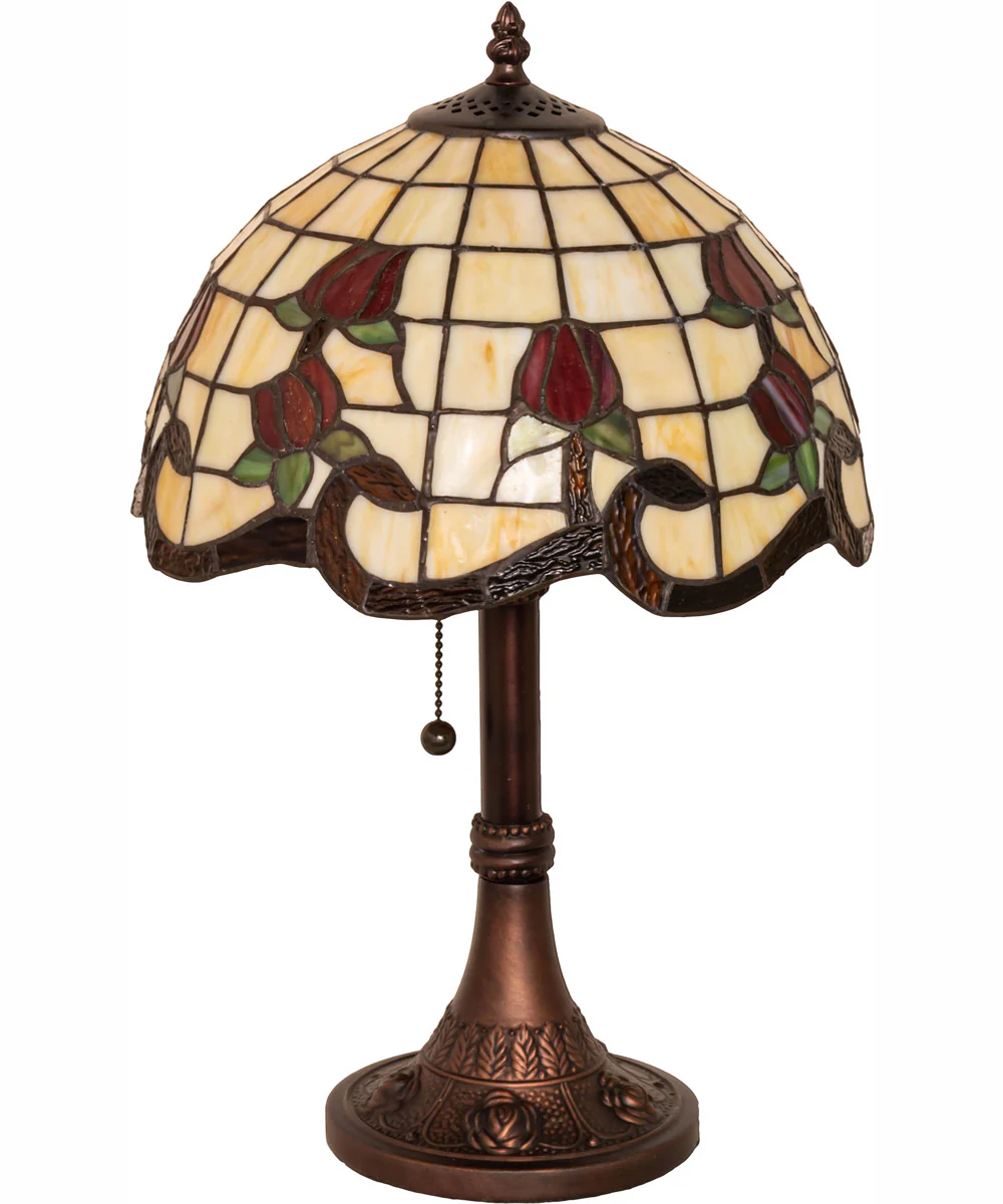 19" High Roseborder Table Lamp - Image 3