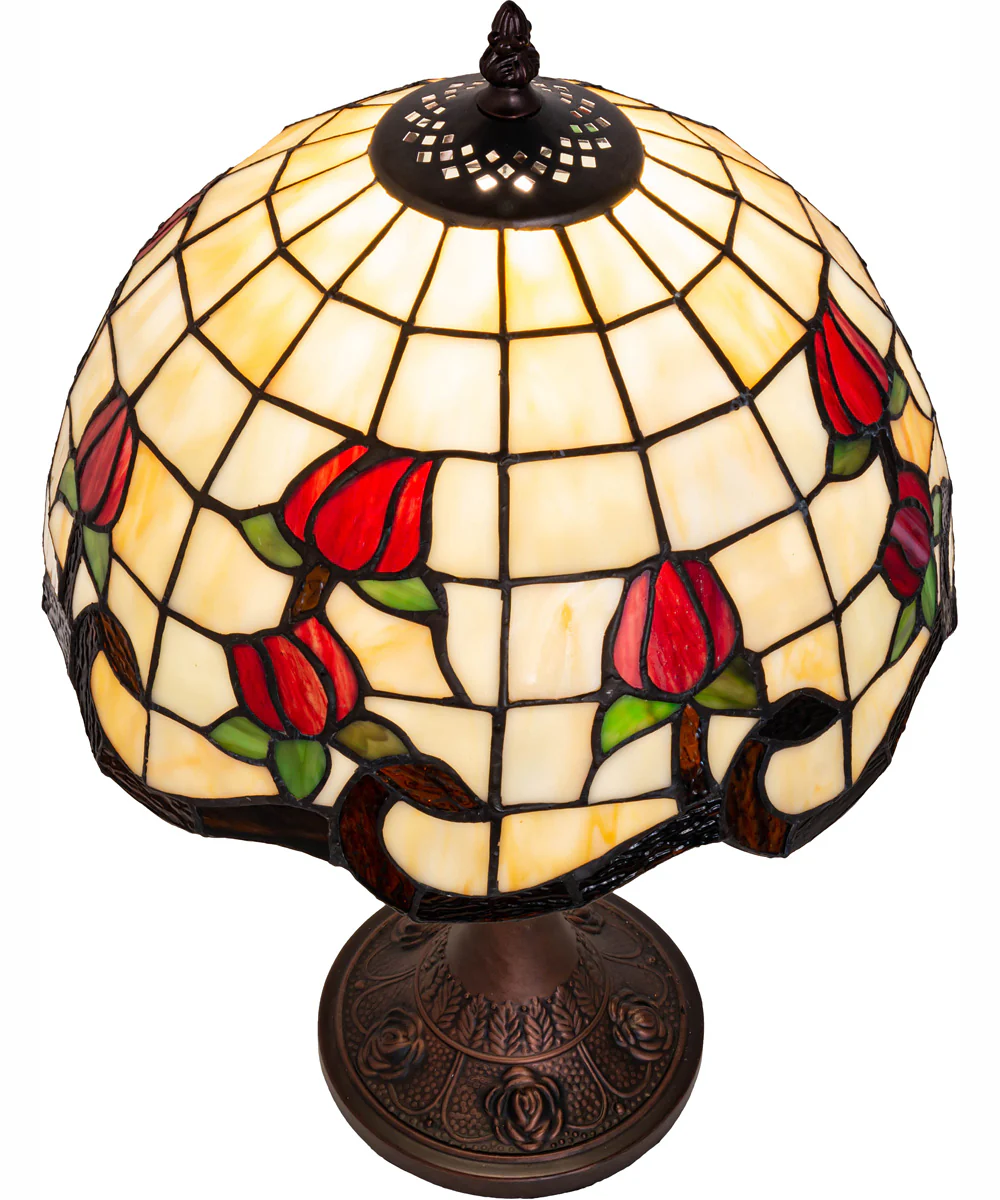 19" High Roseborder Table Lamp - Image 4