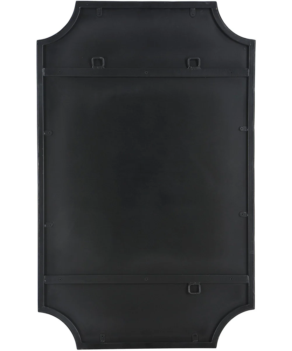 20x32" Wall Mirror in Satin Black - Image 7