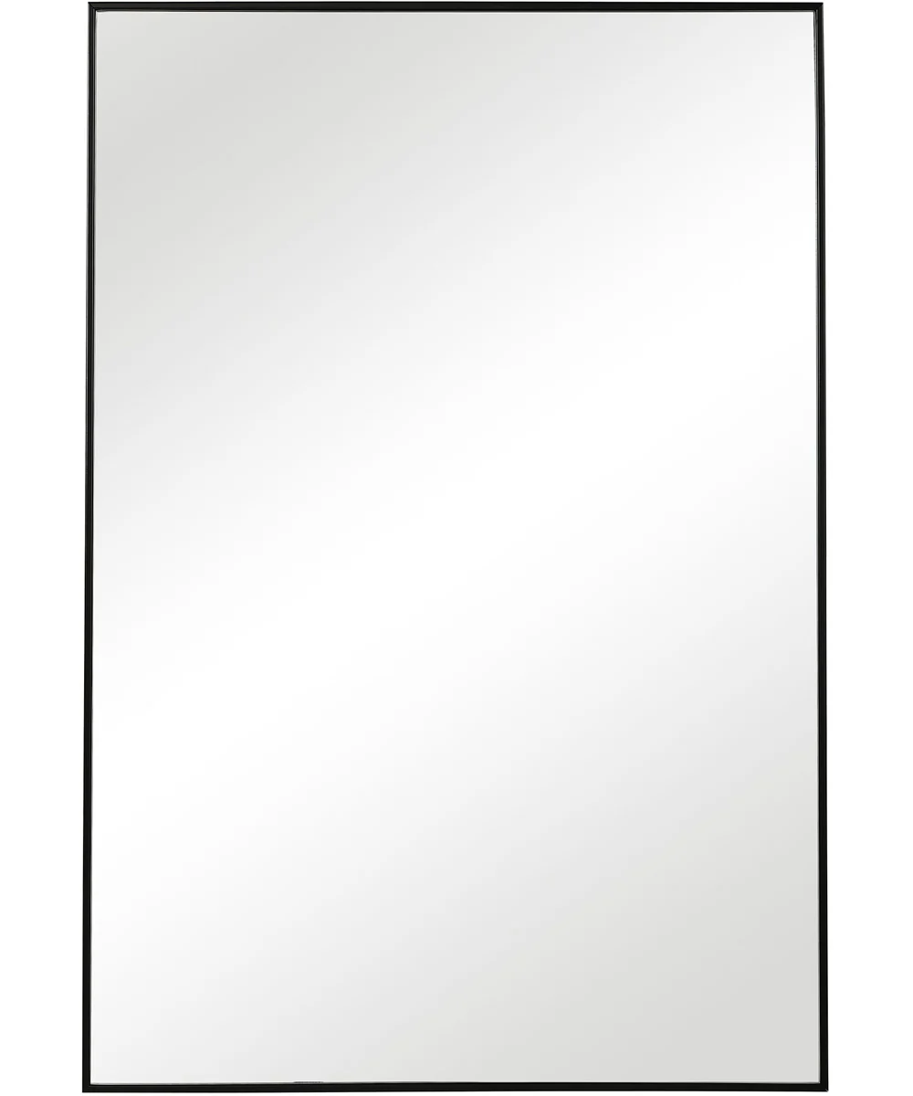 21x31" Wall Mirror with Black Frame