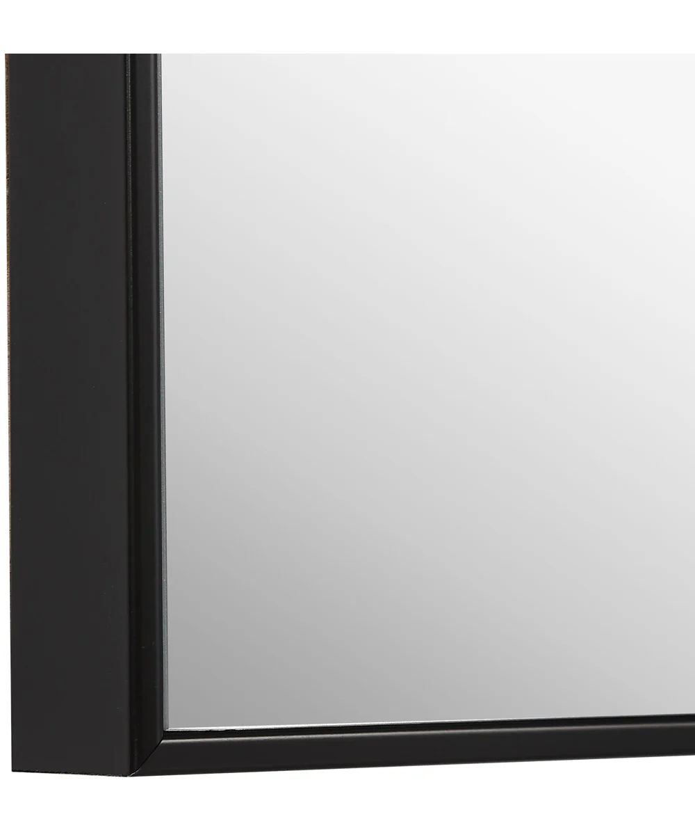21x31" Wall Mirror with Black Frame - Image 5