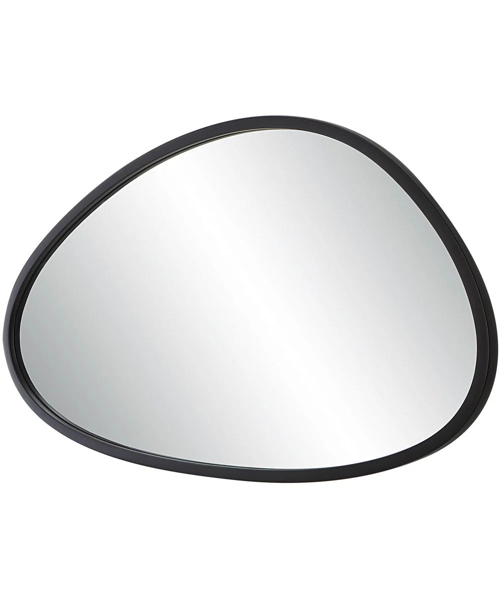 21x36" Wall Mirror Matte Black - Image 8