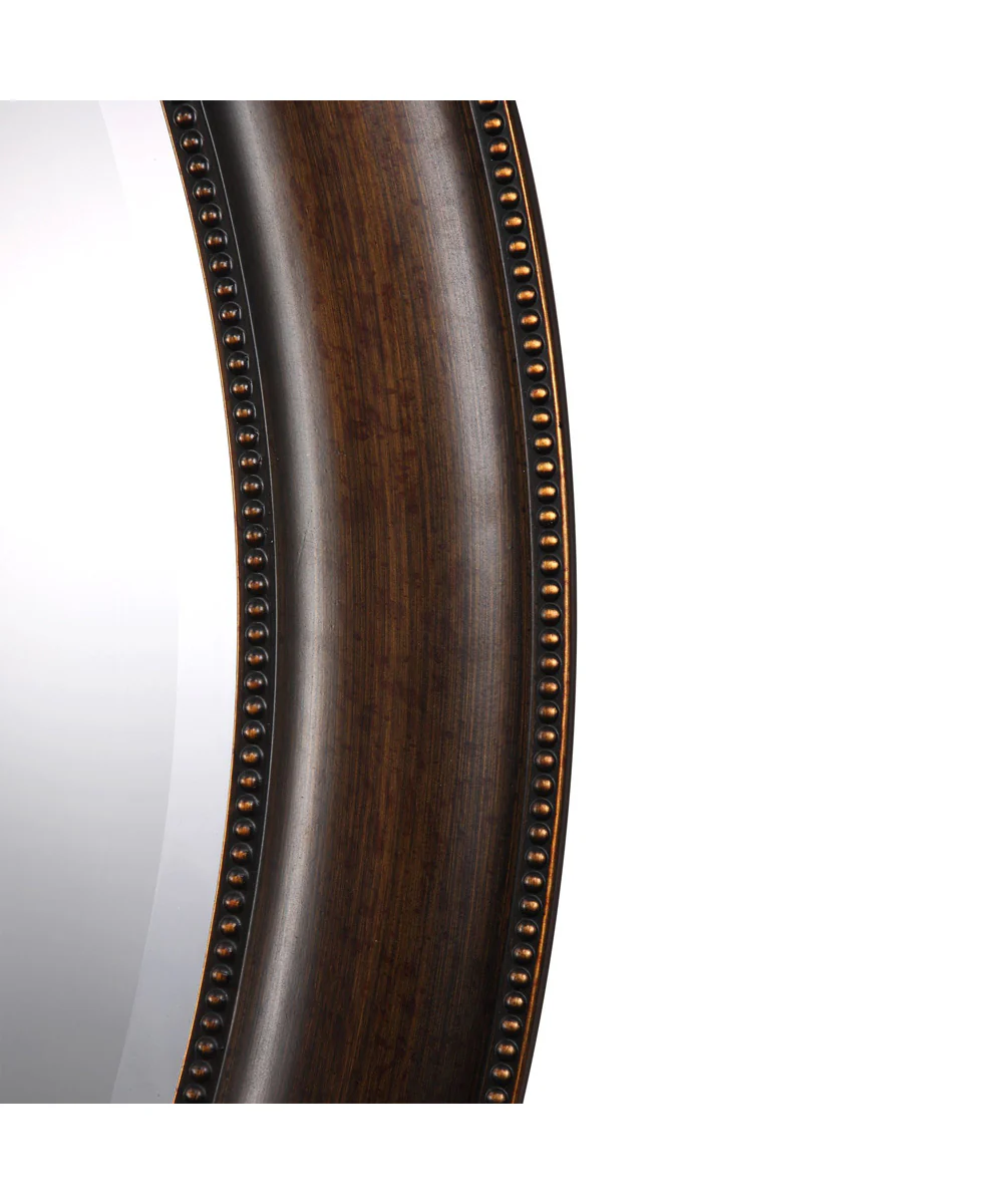 22x30" Wall Mirror Dark Bronze with Antique Gold - Image 4
