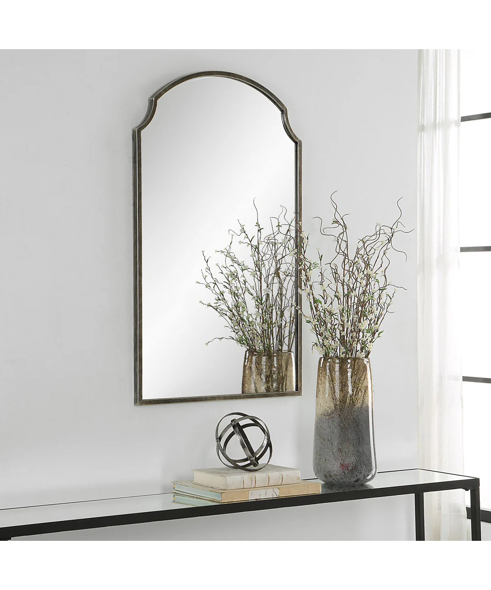 22x36" Wall Mirror Bronze with Hints of Gold - Image 3