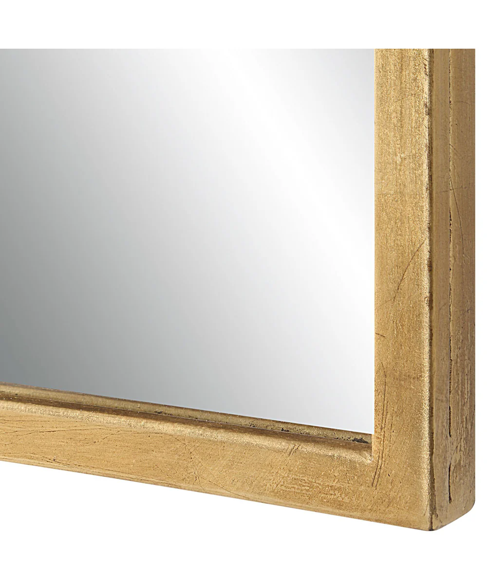 22x36" Wall Mirror in Gold Leaf - Image 5