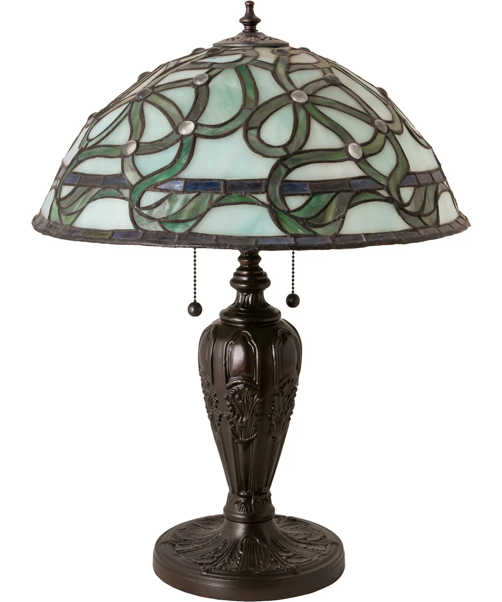 23" High Mediterranean Table Lamp - Image 2