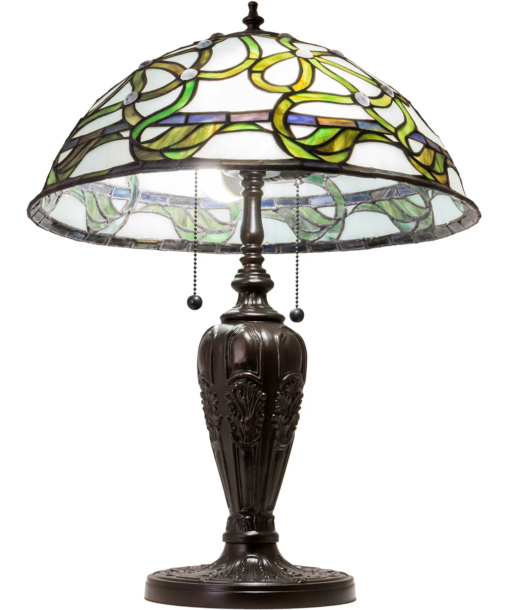 23" High Mediterranean Table Lamp - Image 3