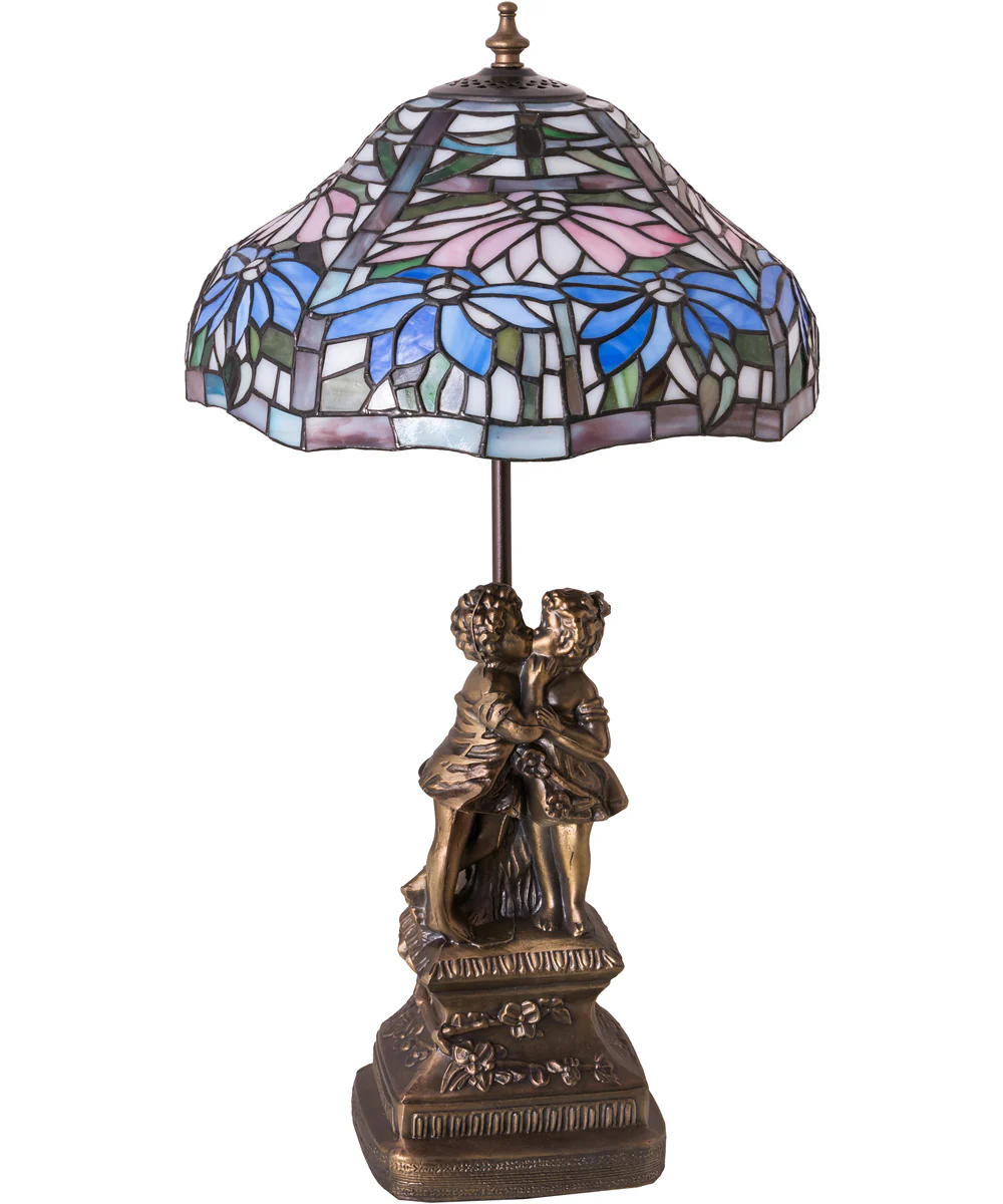 23" High Poinsettia Accent Lamp - Image 2