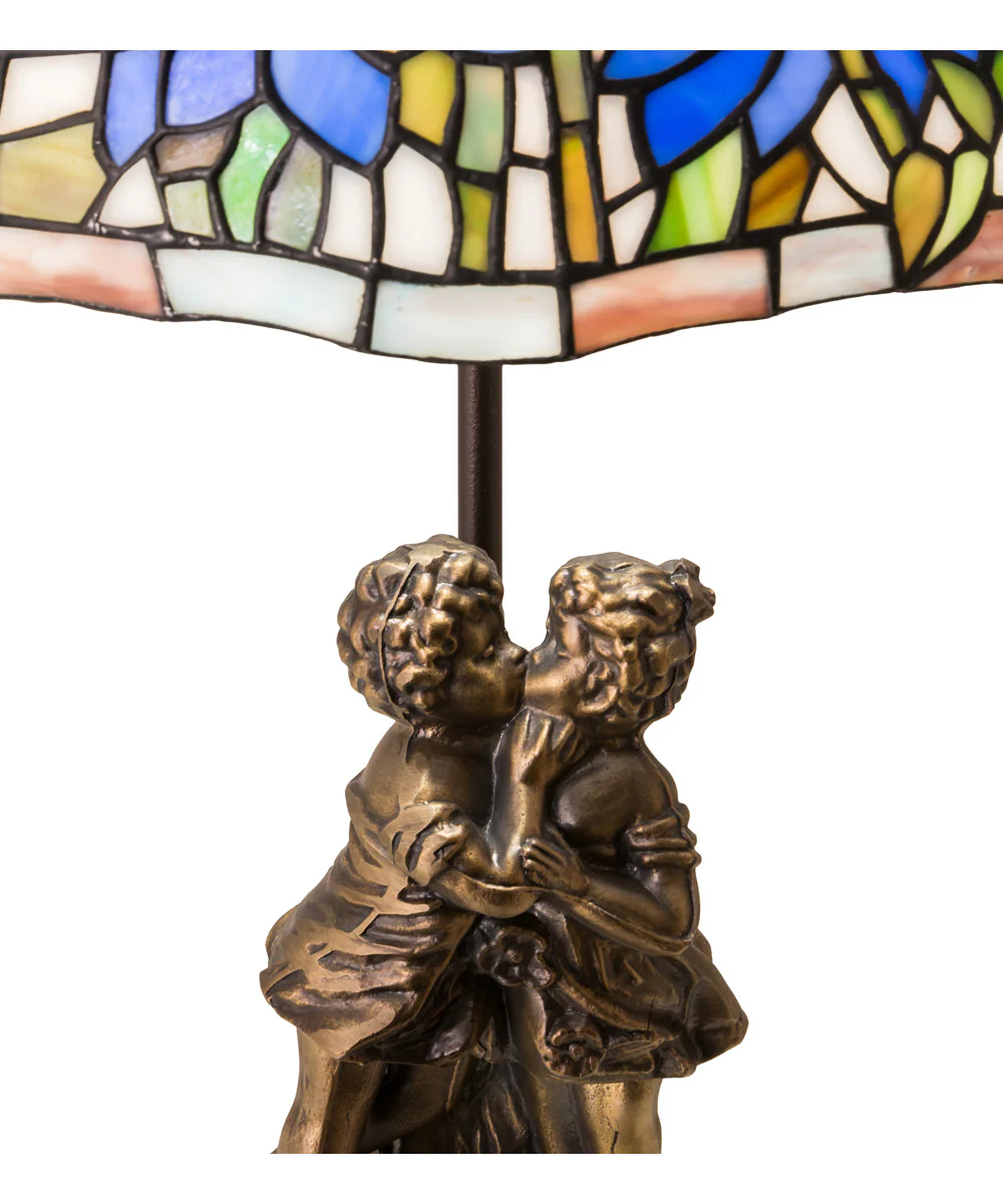 23" High Poinsettia Accent Lamp - Image 3