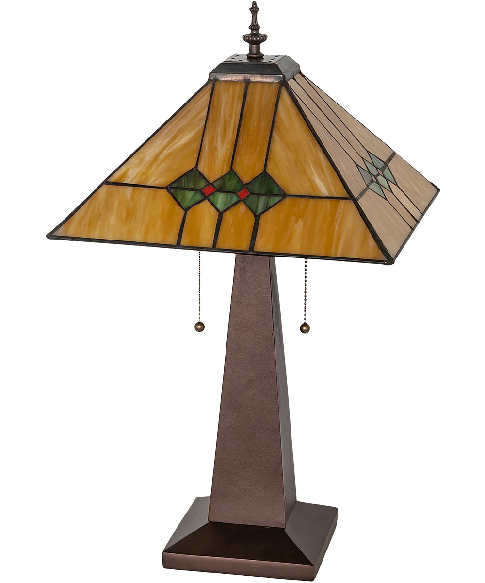 24" High Martini Mission Table Lamp - Image 3