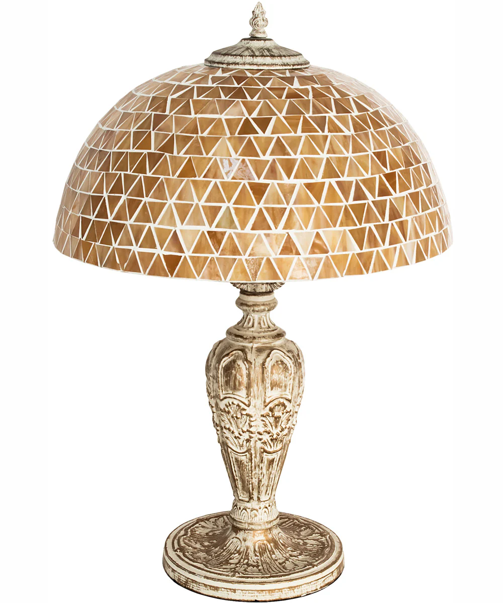 24" High Mosaic Dome Table Lamp - Image 3