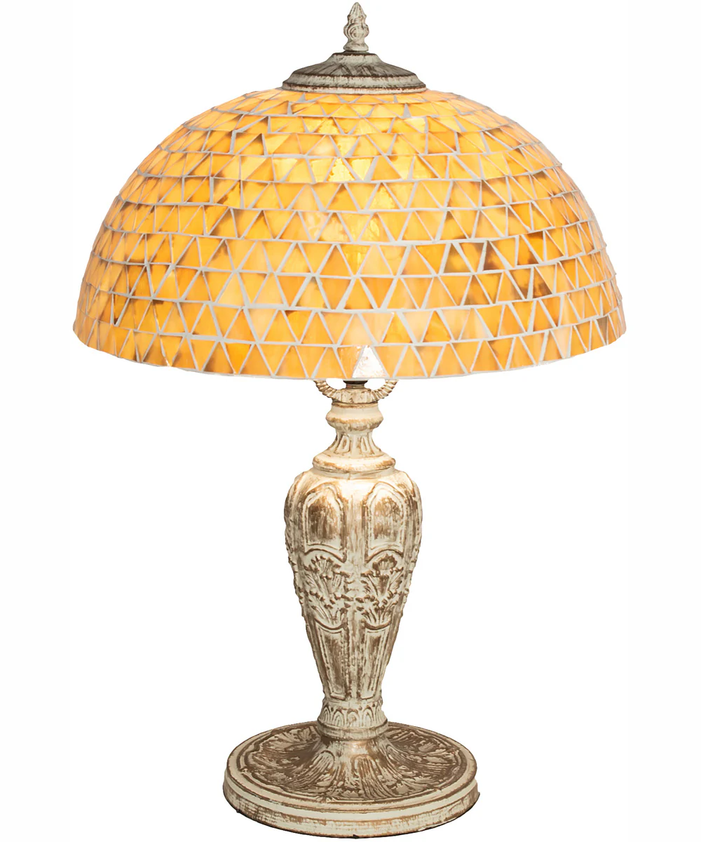 24" High Mosaic Dome Table Lamp - Image 5