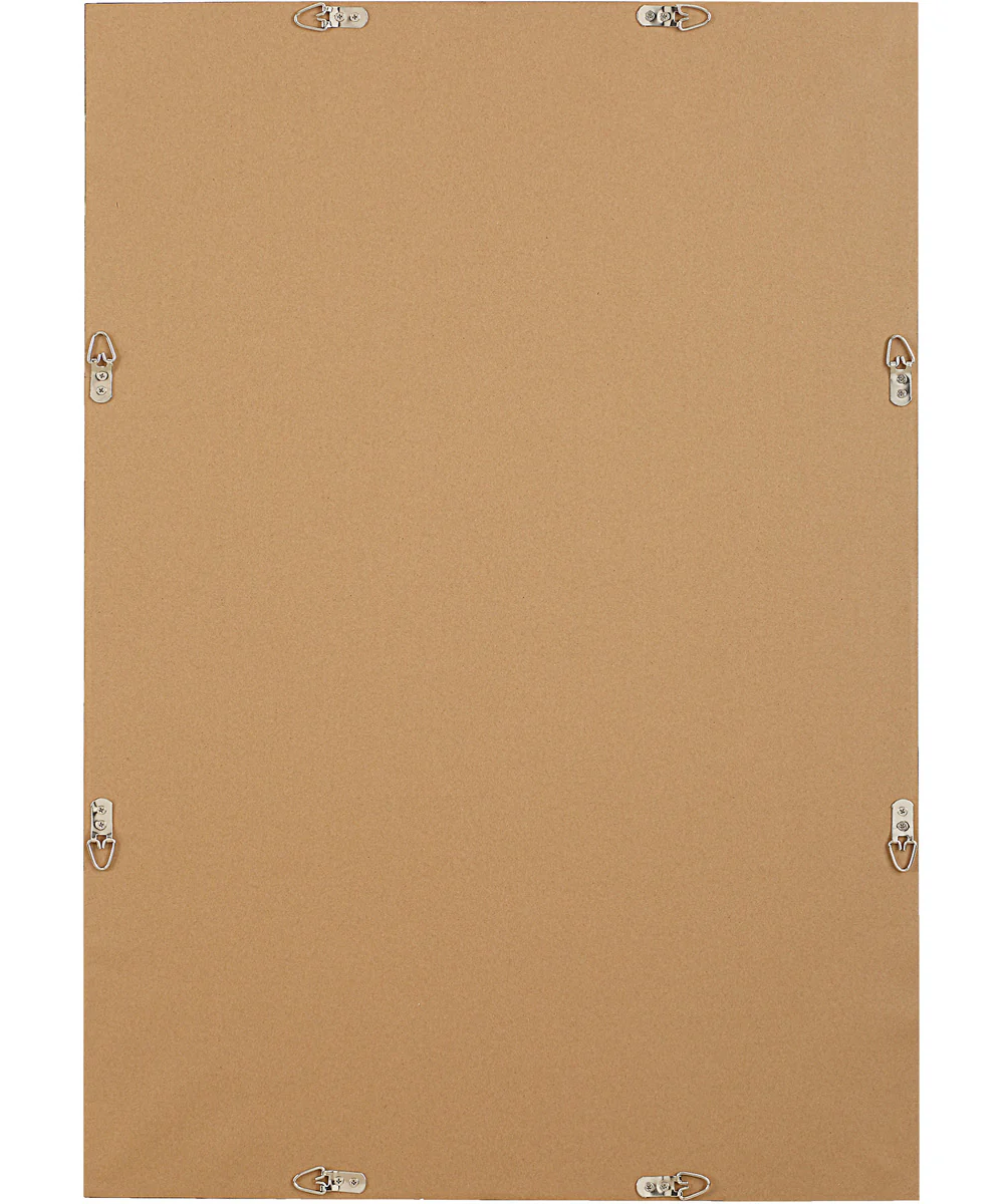 25x35" Wall Mirror Whitewashed Textured Wrap - Image 6