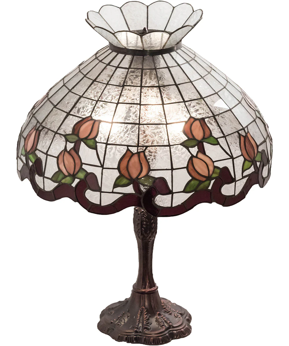 26" High Roseborder Table Lamp - Image 5