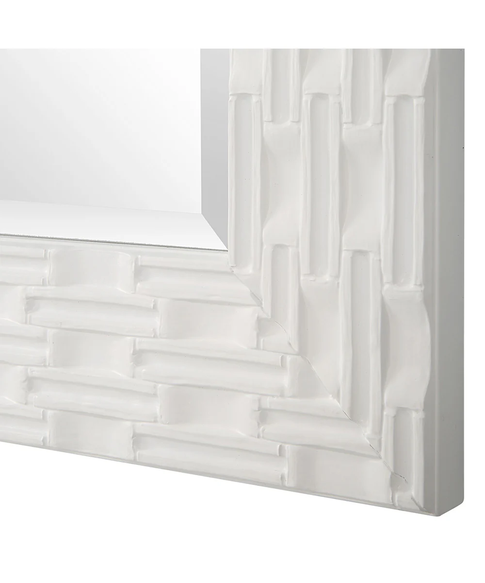 27x33" Wall Mirror Soft White - Image 5